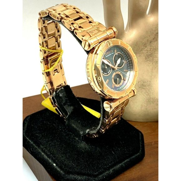 Invicta Women's Watch 24429 Subaqua Rose Gold Tone Stainless Quartz MOP Dial - Picture 12 of 12